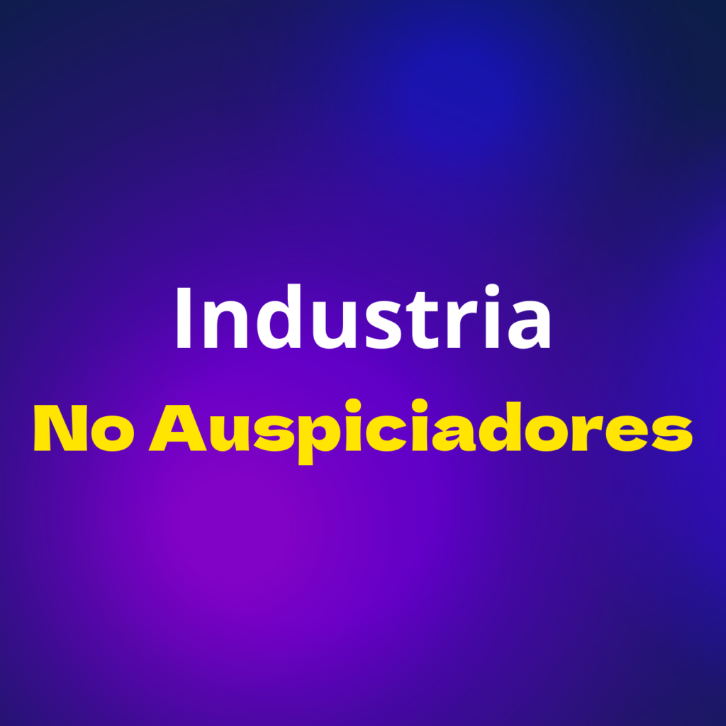 Industria no auspiciadores