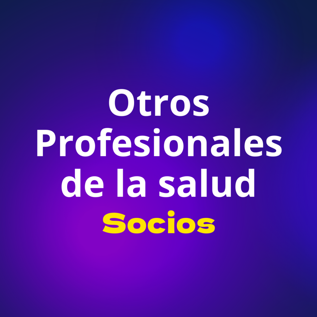 Otros profesionales de la salud socios